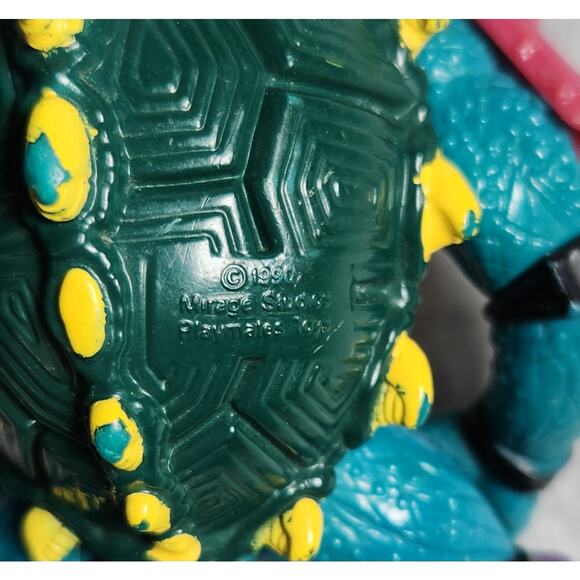 TNMT 4" Vintage Slash 1990 5" Doughboy Rocksteady 1992 Action Figures Pre-owned - Picture 4 of 11